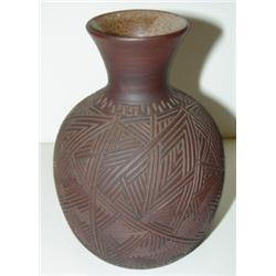 SMALL INDIAN POTTERY VASE