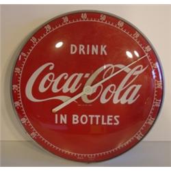 COCA-COLA CIRCULAR THERMOMETER