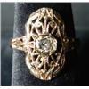 Image 1 : LADIES’ 14KT GOLD DIAMOND RING