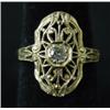 Image 2 : LADIES’ 14KT GOLD DIAMOND RING