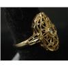 Image 3 : LADIES’ 14KT GOLD DIAMOND RING