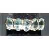 Image 2 : LADIES’ 14KT GOLD AQUAMARINE RING