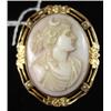 Image 2 : LADIES’ 10KT GOLD CAMEO