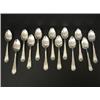 Image 1 : LOT OF 12 STERLING TEA SPOONS