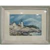 Image 1 : FRAMED LIGHTHOUSE PAINTING