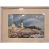 Image 2 : FRAMED LIGHTHOUSE PAINTING