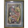 Image 1 : FRAMED CONTEMPORARY LITHOGRAPH