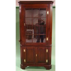 HENKEL-HARRIS CORNER CUPBOARD