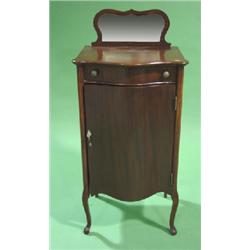 MAHOGANY SHEET MUSIC CABINET