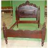 Image 1 : VICTORIAN WALNUT BED
