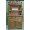 Image 1 : TWO PIECE OAK SIDEBOARD
