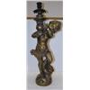 Image 1 : BRONZE FIGURAL CANDLEHOLDER