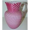 Image 1 : CRANBERRY GLASS CASED PITCHER