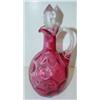 Image 1 : CRANBERRY GLASS DECANTER
