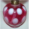 Image 2 : CRANBERRY GLASS MINIATURE LAMP