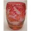 Image 2 : CRANBERRY GLASS DECANTER SET