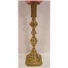 Image 2 : BRASS & CRANBERRY GLASS LAMP