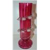 Image 1 : CRANBERRY GLASS VASE