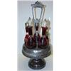 Image 1 : BOHEMIAN GLASS CASTOR SET