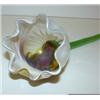 Image 2 : BLOWN ART GLASS FLOWER