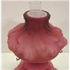 Image 2 : PINK SATIN GLASS MINIATURE LAMP