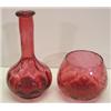 Image 1 : CRANBERRY GLASS LOT