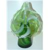 Image 1 : GREEN ART GLASS VASE