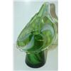 Image 2 : GREEN ART GLASS VASE