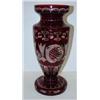 Image 1 : BOHEMIAN GLASS VASE