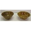 Image 1 : BROWN SPONGEWARD CUSTARD BOWLS