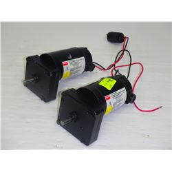 DAYTON (2) 4Z539A DC GEARMOTOR