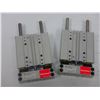 Image 1 : ROBOHAND (2) DLT=10-E-C-1 LINEAR MOTION SLIDE ACUATOR WITH PNEUMATIC CYLINDER