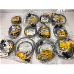 *NEW* LOT OF TURCK SPLITTER CONNECTORS *SEE PICTURES FOR PART #'S*