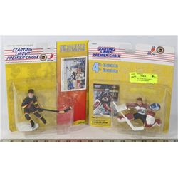 LOT OF NHL STARTING LINEUP FIGURINES INCL PATRICK