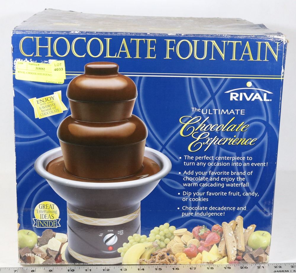 Choco Choco Rival RIVAL CHOCOLATE FOUNTAIN