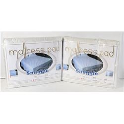 LOT OF 2 NEW MATTRESS PADS TWIN XL