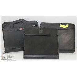 LOT OF 3 BRIEF CASES.