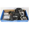 Image 1 : BOX OF ASSORTED CAMERAS