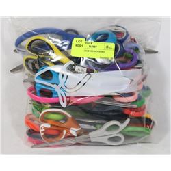 BAG OF ASSORTED SCISSORS