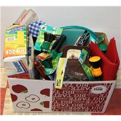 FLAT OF NEW DIFFERENT ITEMS