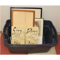 LARGE  LOT OF ASSORTED SHOWHOME PICTURES, STONES