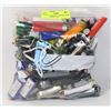 Image 1 : BAG OF ASSORTED LIGHTERS, SOME MAY BE EMPTY, FULL