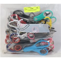 BAG OF ASSORTED SCISSORS