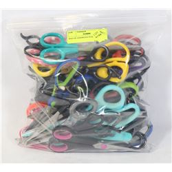BAG OF ASSORTED SCISSORS