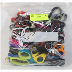 BAG OF ASSORTED SCISSORS