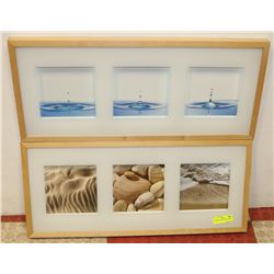 2 SEASHELL AND BEACH PICTURES