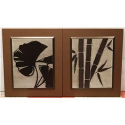 PAIR OF BAMBOO PICTURES