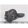 Image 1 : WOLF ORIGINAL SOAPSTONE CARVED BEAVER.