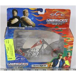 1:18 DIE CAST CUSTOM AMERICAN CHOPPER MOTORCYCLE