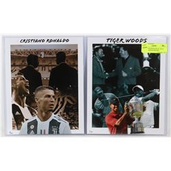 CHRISTIANO RONALDO & TIGER WOODS LIMITED EDITION